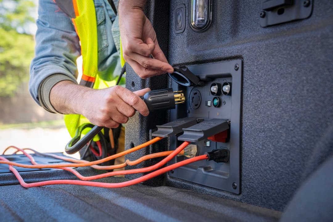 What adapter do I need to connect to the Ford F-150 Pro Power Onboard ...